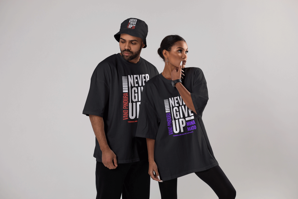 Never Give Up - Black